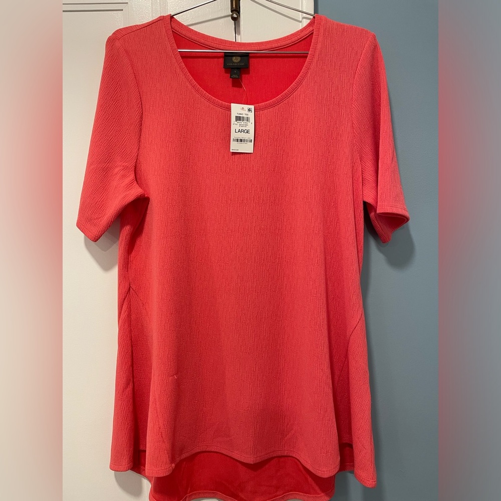NWT - JM Collection - Tunic Shirt - Size Large